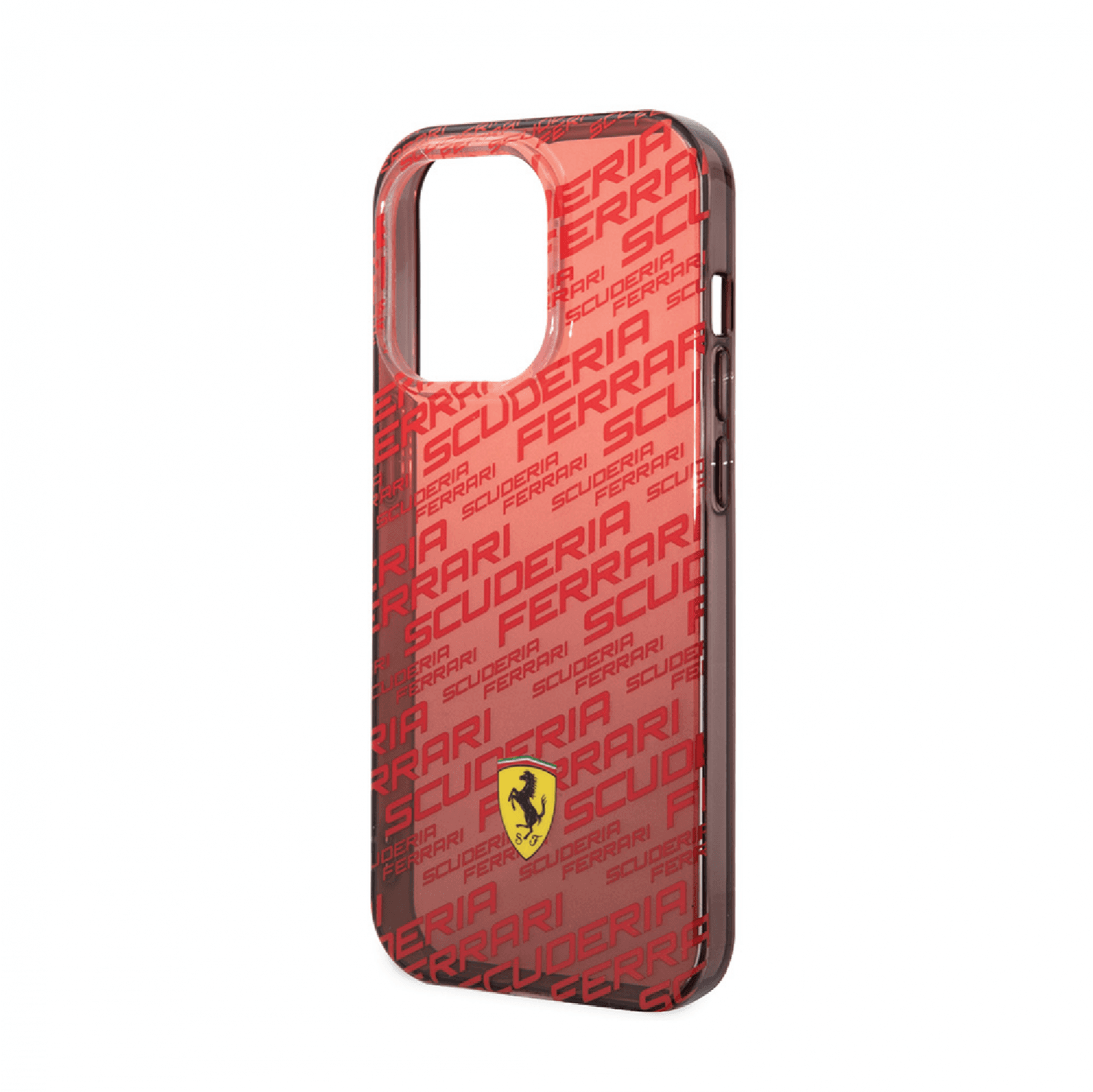كفر ايفون 14 سيلكون و بولي كربون فيراري سكوديرا أحمر Ferrari Gradient PC/TPU Case With Allover Scuderia - cG9zdDoxMzY3NjI1