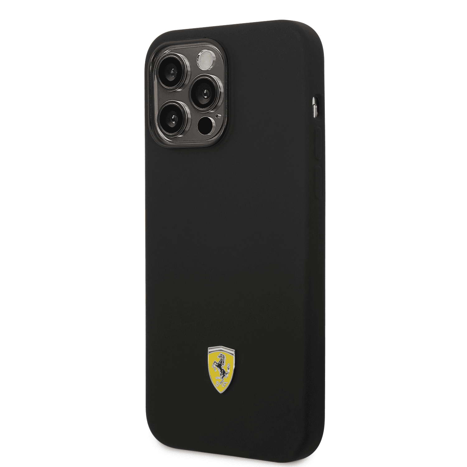 كفر ايفون 14 برو ماكس سيلكون فيراري أسود Ferrari Liquid Silicone Case With Camera Outline - cG9zdDoxMzY5Mjgy