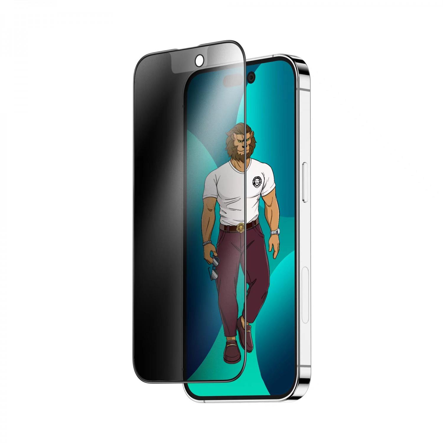 لاصقة حماية الشاشة لموبايل ايفون 14 برو ماكس زجاجية جرين Green 3D AG/Matte Privacy Glass Screen Protector for iPhone 14 Pro Max - cG9zdDoxMzc4NzQ5