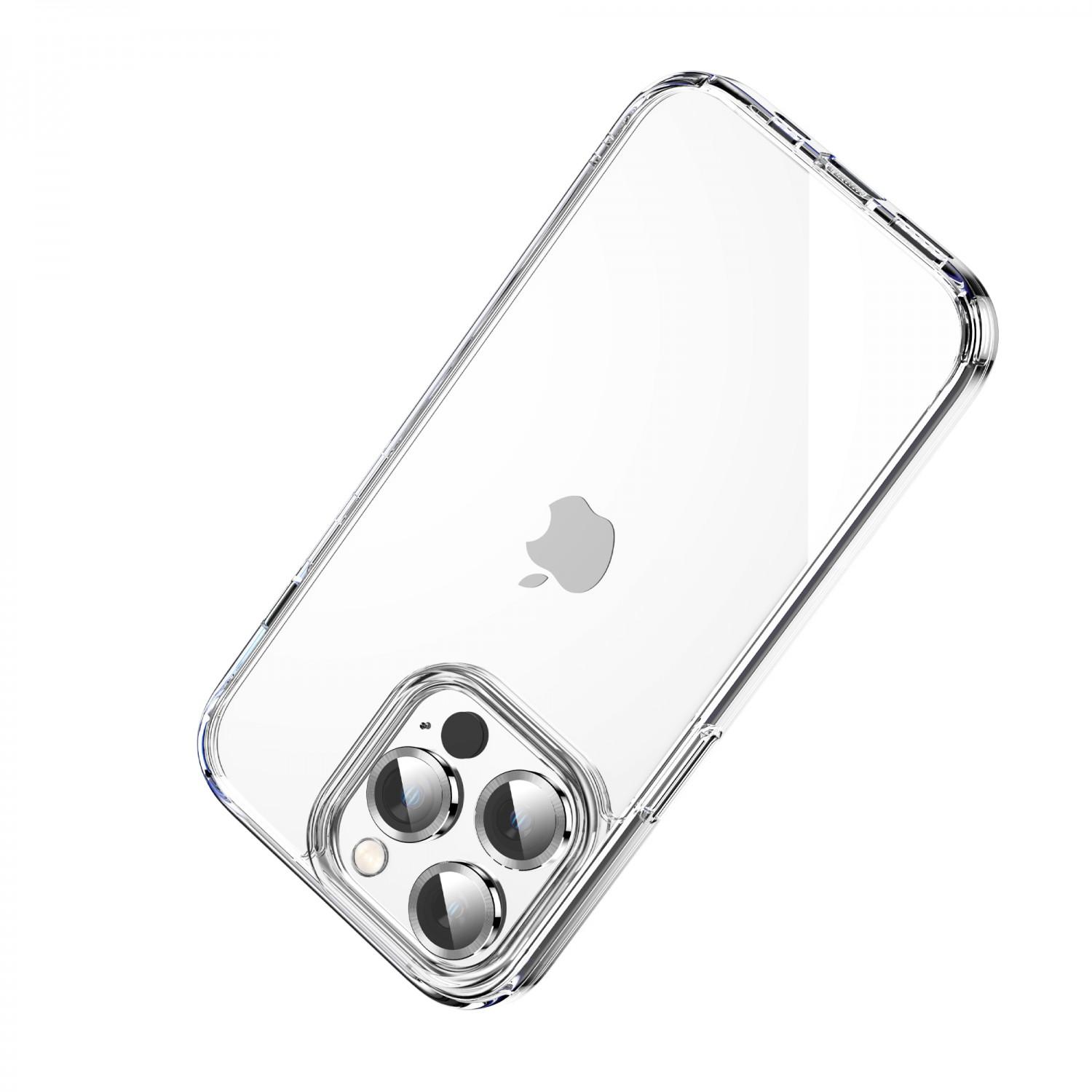 بكج حماية ايفون 14 برو ماكس فضي جرين Green 4 in 1 360° HD Protection Pack for iPhone 14 Pro Max Silver - cG9zdDoxMzc3NDA0