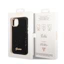 Guess Pu Croco Case With Metal Camera Outline For iPhone 14 Plus - Black [ GUHCP14MHGCRHK ] - SW1hZ2U6MTM4NjM2NA==