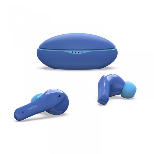سماعات رأس لاسلكية للأطفال أزرق بيلكن Belkin SOUNDFORM™ Nano True Wireless Earbuds for Kids Blue - SW1hZ2U6MTM2NDI3MQ==