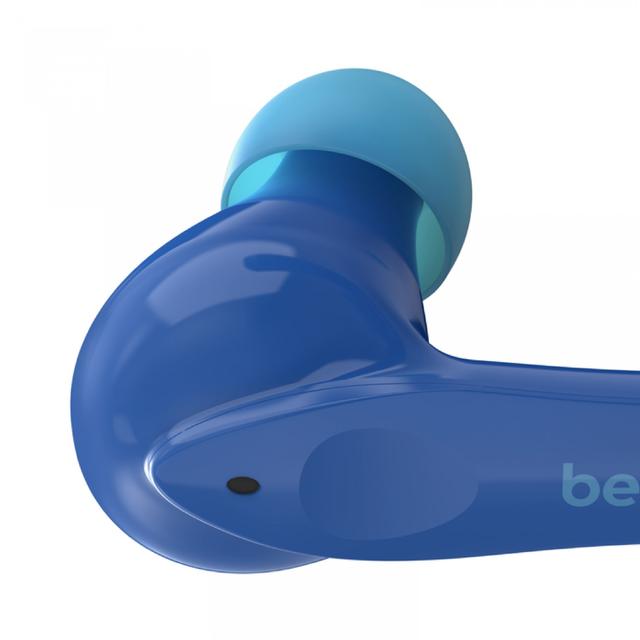 سماعات رأس لاسلكية للأطفال أزرق بيلكن Belkin SOUNDFORM™ Nano True Wireless Earbuds for Kids Blue - SW1hZ2U6MTM2NDI3Mw==