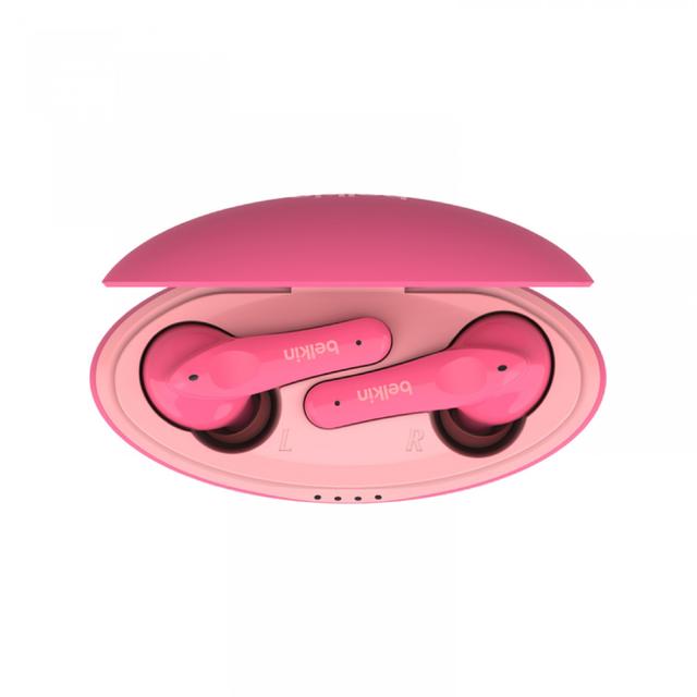 Belkin SOUNDFORM™ Nano True Wireless Earbuds for Kids - Pink [ PAC003btPK ] - SW1hZ2U6MTM2NDI4Ng==
