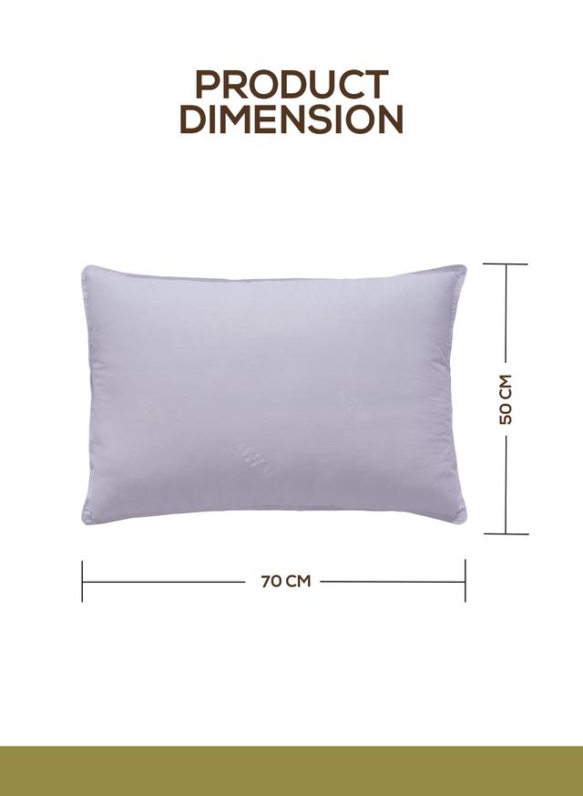 Parry Life Preimum Quality Soft Cotton Sleeping Bed Pillow With  Korean H.S Fiber Filling - SW1hZ2U6MTQwMTkxOA==