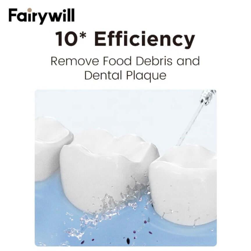 جهاز خيط الاسنان المائي شفاف فيري ويل  300 مل Fairywill F30 Water Flosser - cG9zdDoxMzU4NDcw
