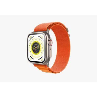 ساعه شبيه ابل الترا ذكية جرين مع حزام ساعة اضافي Green Lion Ultra Smart Watch