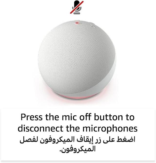 Amazon Echo Dot 5th Gen Smart Bluetooth Speaker With Alexa - SW1hZ2U6MTQ0MzI3Mg==