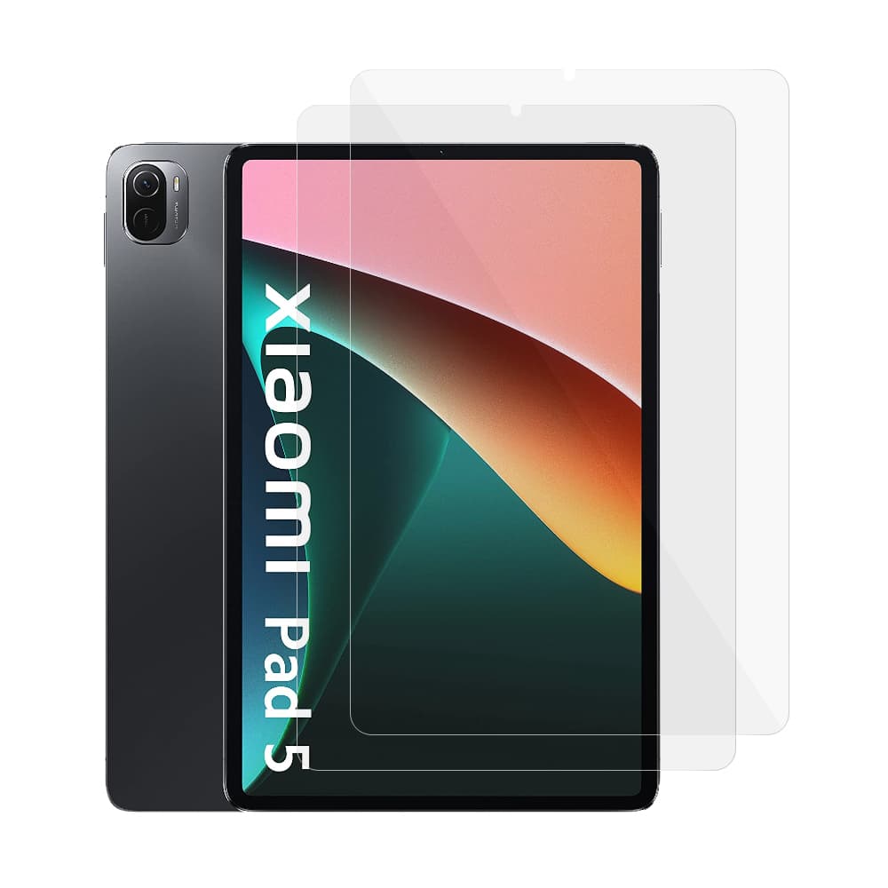شاشة حماية زجاجية عدد 2 لتابلت Xiaomi Pad 5 وتابلت Xiaomi Pad 5 Pro قياس 11 انش O Ozone Tempered Glass Screen Protector