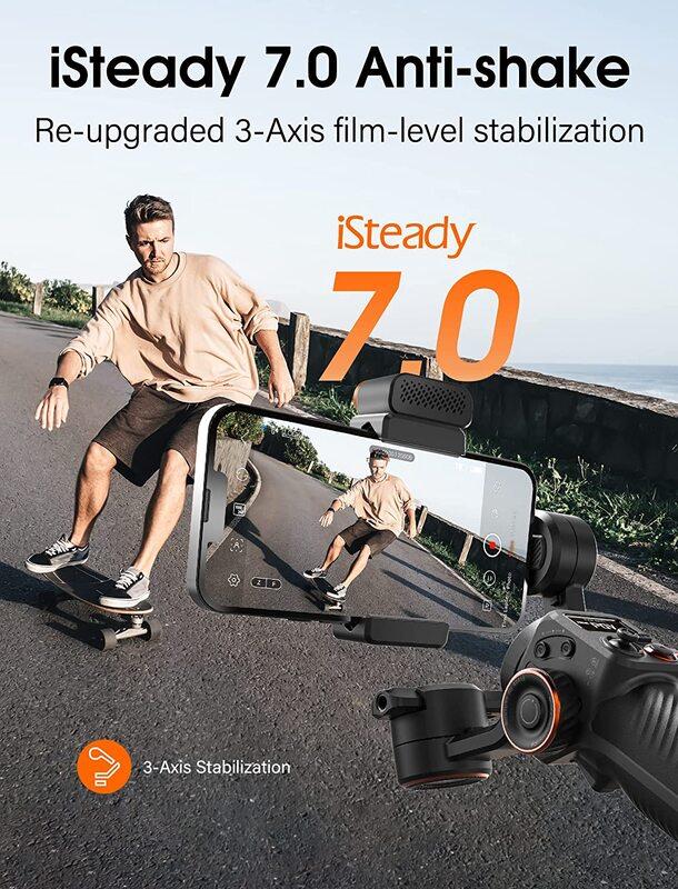 حامل جوال للتصوير هوهم اي ستيدي ام 6 مع ترايبود Hohem iSteady M6 Kit Gimbal Stabilizer For Smartphone - SW1hZ2U6MTQyMTI1Mg==