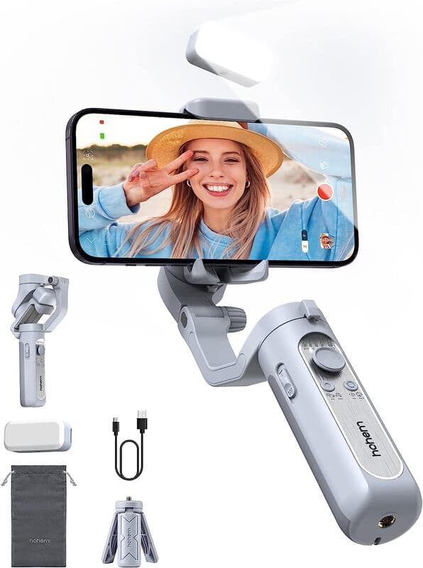 حامل جوال للتصوير هوهم اي ستيدي اكس اي مع ترايبود Hohem iSteady XE Kit Gimbal Stabilizer For Smartphone - SW1hZ2U6MTQyMTIwNA==