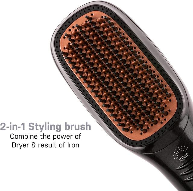 استشوار جوي ومجفف شعر 1200 واط Joy Hair Styler and Dryer Professional Styling Brush - SW1hZ2U6MTQ1NDUxNQ==