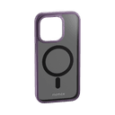 كفر جوال ايفون 14 برو 6.1 بوصة هايبرد مغناطيسي ماغ سيف لون أسود وحواف بنفسجية من موماكس Momax iphone 14 pro hybrid magnetic case - SW1hZ2U6MTQ2MDYyMA==