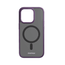 كفر جوال ايفون 14 برو 6.1 بوصة هايبرد مغناطيسي ماغ سيف لون أسود وحواف بنفسجية من موماكس Momax iphone 14 pro hybrid magnetic case - SW1hZ2U6MTQ2MDYxMg==