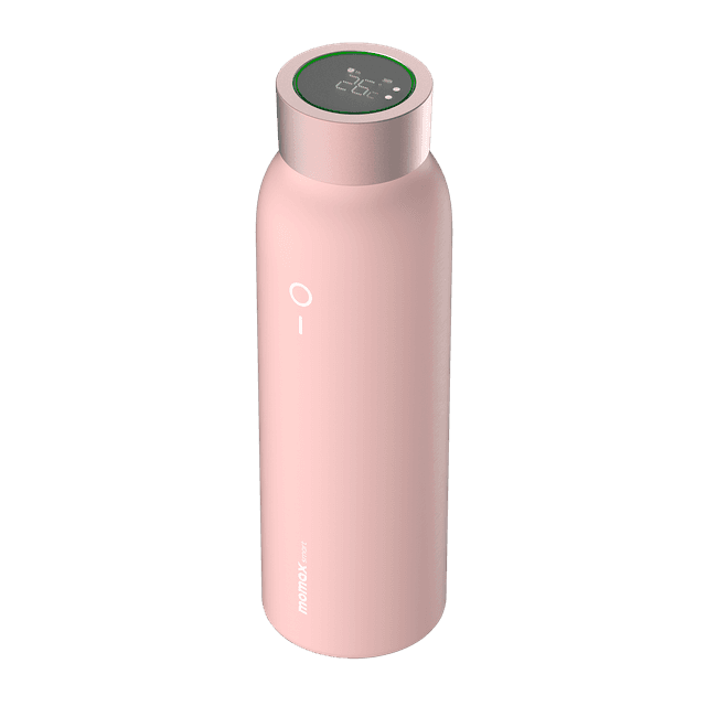 مطارة حافظة للحرارة ذكية لون وردي Momax smart bottle iot thermal drinkware - SW1hZ2U6MTQ2MTYxMQ==