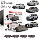 Toyota Camry Avalon RAV4 Lexus ES UX 2019 to 2022 - Carbon Fiber Ceramic Brake Pads by PowerStop NextGen - SW1hZ2U6MTkxOTYyOQ==