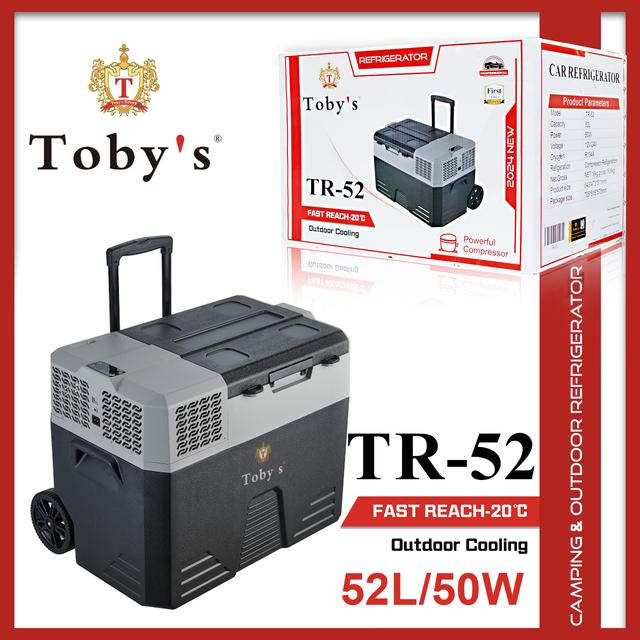 Toby's Electric Cooler Portable Refrigerator Freezer (52 Liter) - SW1hZ2U6MTQ1MzMwNw==