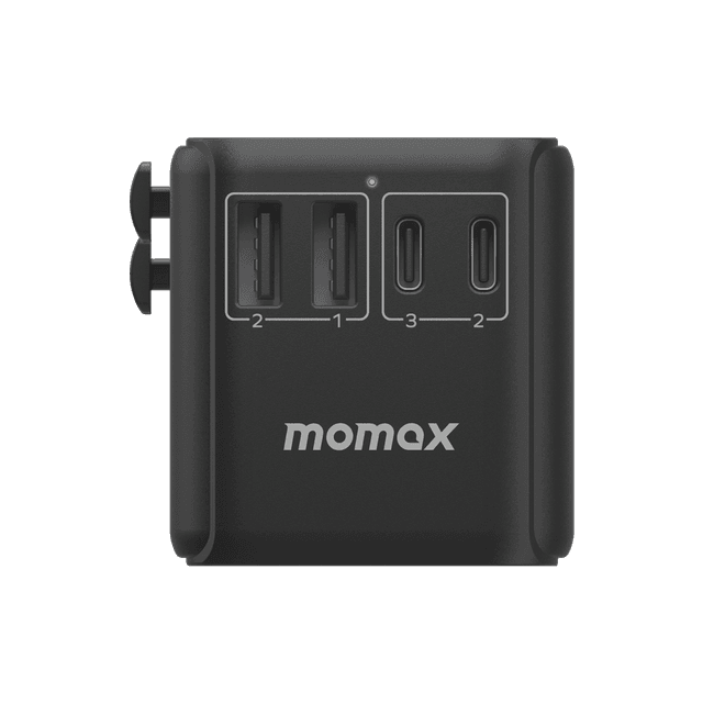 Momax 1world pd35w 5 ports ac travel charger black - SW1hZ2U6MTQ2MjE2NQ==