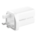 Momax oneplug 67w 3 port gan wall charger white - SW1hZ2U6MTQ1ODg0Nw==