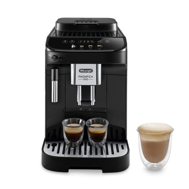 ماكينة قهوة ديلونجي ماجنيفيكا 1450 وات أسود ديلونجي DeLonghi Magnifica Evo Automatic Coffee Machine - SW1hZ2U6MTU2MDIxOA==