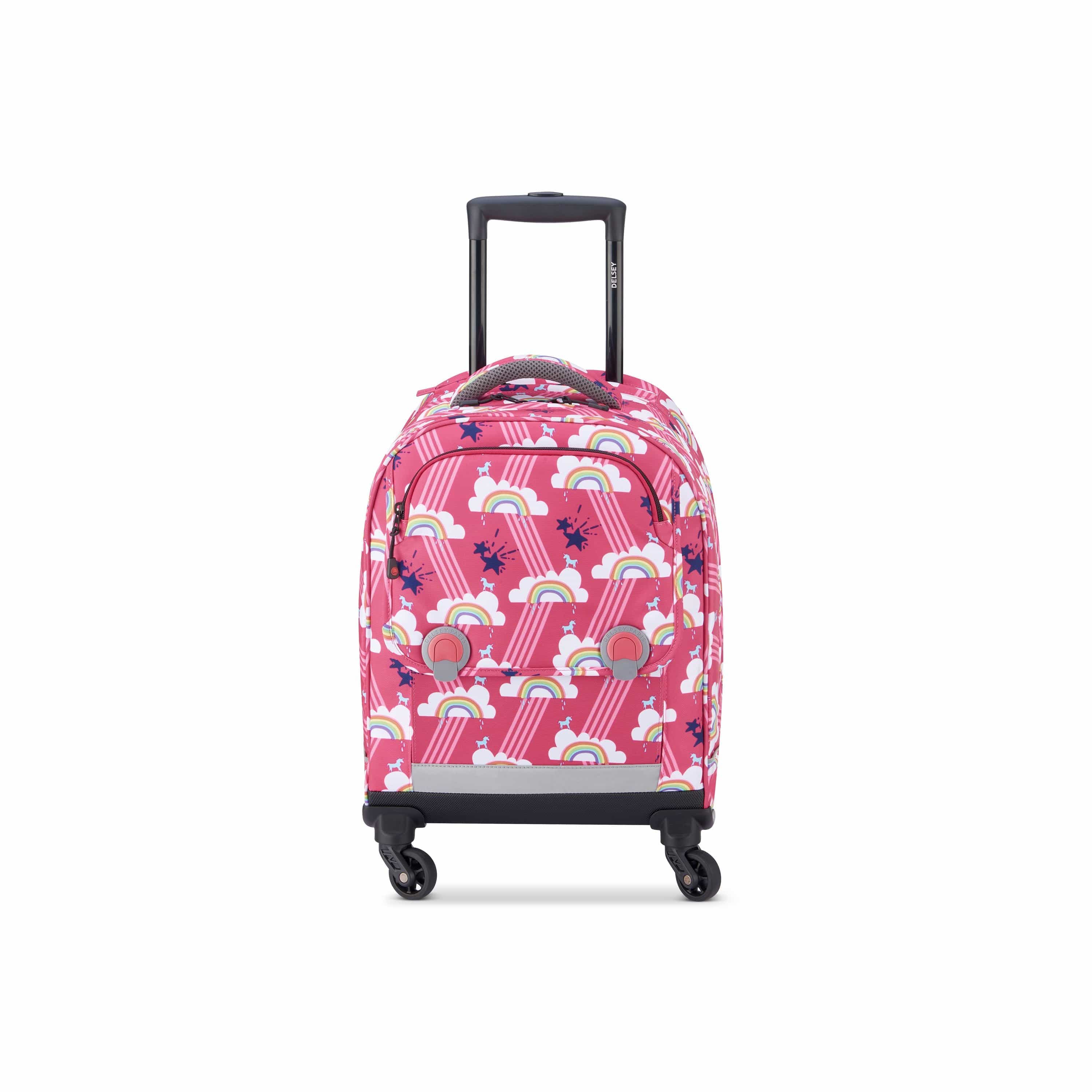 Delsey BTS 2021 Horizontal Wheeled School Bags Pink