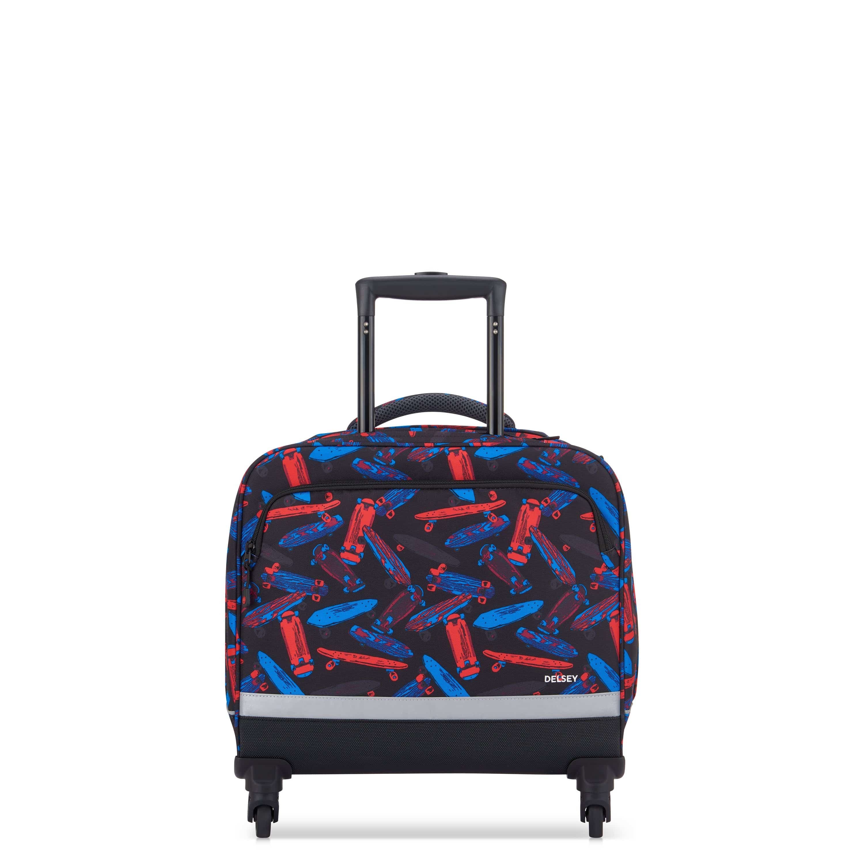 Delsey BTS 2021 Vertical Wheeled School Bags Black