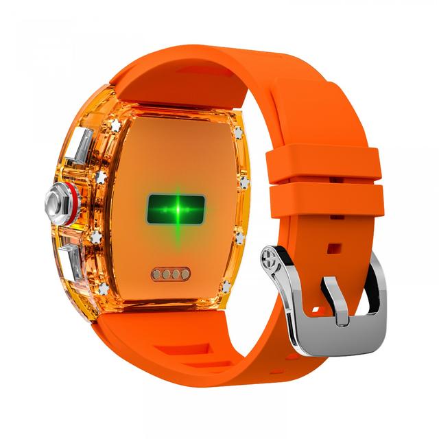 ساعة ذكية مربعة 1.57 بوصة جرين لايون برتقالي Green Lion Carlos Santos Smart Watch - SW1hZ2U6MTYzOTAzNA==