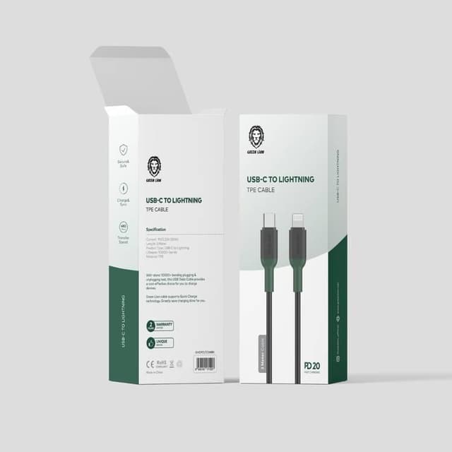 Order Green Lion USB-C to Lightning TPE Cable Now!