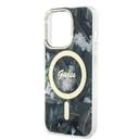 Guess Magsafe IML Case with Jungle Pattern for iPhone 15 Promax - Kaki - SW1hZ2U6MTYyOTk2NA==