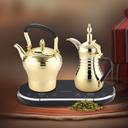LePresso Electrical Arabic Coffee and Tea Maker 1600W - Gold - SW1hZ2U6MTc1OTAwNQ==