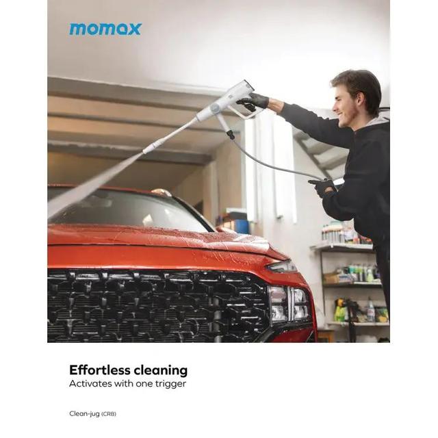 Momax Clean-Jug Portable Pressure Car Cleaner 15000mAh - SW1hZ2U6MTYxNjM3OA==