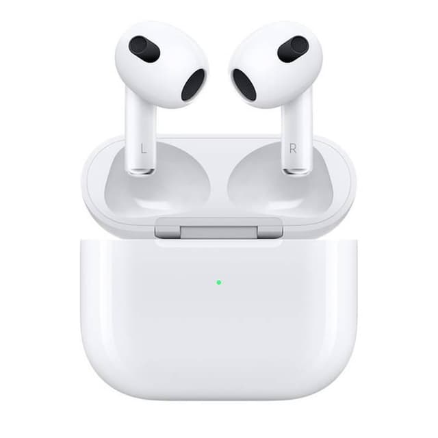 سماعات ايربودز 3 مع علبة شحن الجيل الثالث أبيض ابل AirPods (3rd generation) with Lightning Charging Case - SW1hZ2U6MTY1NjE0OQ==