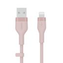 BELKIN BoostCharge Flex USB-A to Lightning Cable - 1 Meter - Pink - SW1hZ2U6MTY4MjA0OQ==