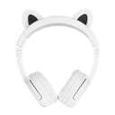 BUDDYPHONES PlayEars+ Bluetooth Wireless Headset - Superb Sound & Playful Animal Ears Design - Bear - White - SW1hZ2U6MTY3OTYyNQ==