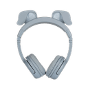 BUDDYPHONES PlayEars+ Bluetooth Wireless Headset - Superb Sound & Playful Animal Ears Design - Dog - Gray - SW1hZ2U6MTY3OTI4Nw==