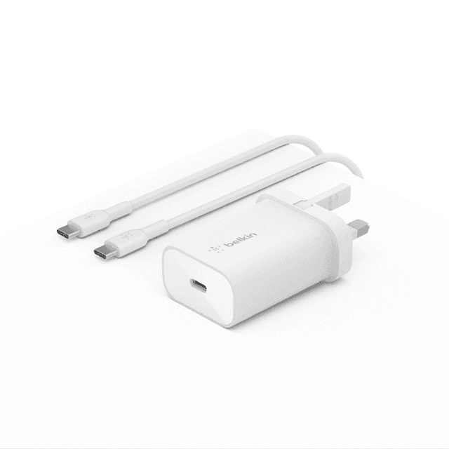 Belkin BOOST?CHARGE™_x000D_USB-C PD 3.0 PPS Wall Charger 25W + USB-C Cable - SW1hZ2U6MTY1NDY1Mg==