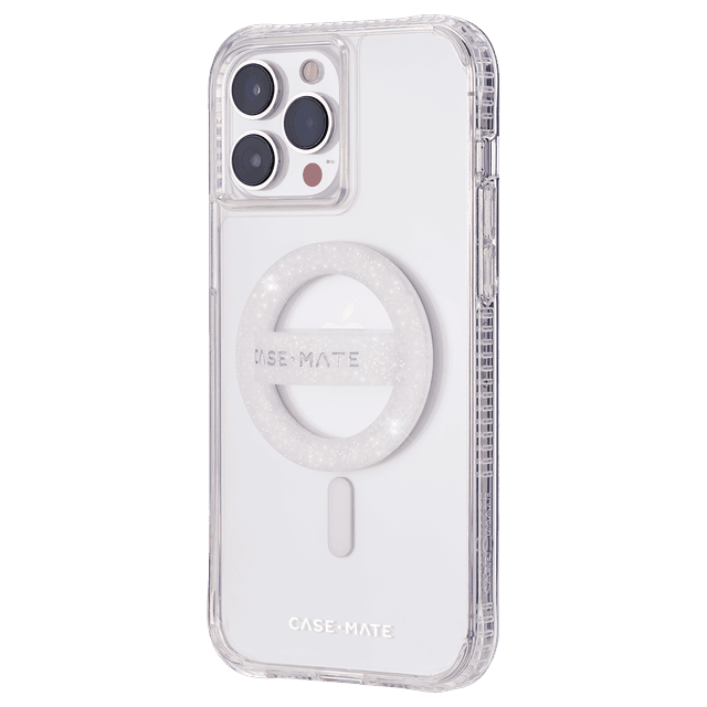 CASE-MATE Magnetic Loop Grip works with MagSafe - Sparkle White - SW1hZ2U6MTY4MDExMg==