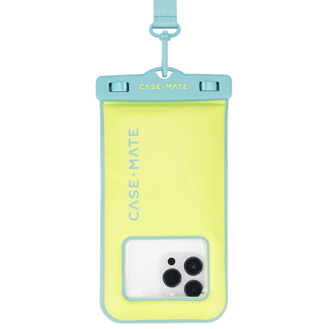 CASE-MATE Universal Waterproof Floating Phone Pouch - Lime/Pool - SW1hZ2U6MTY4MTI5OQ==