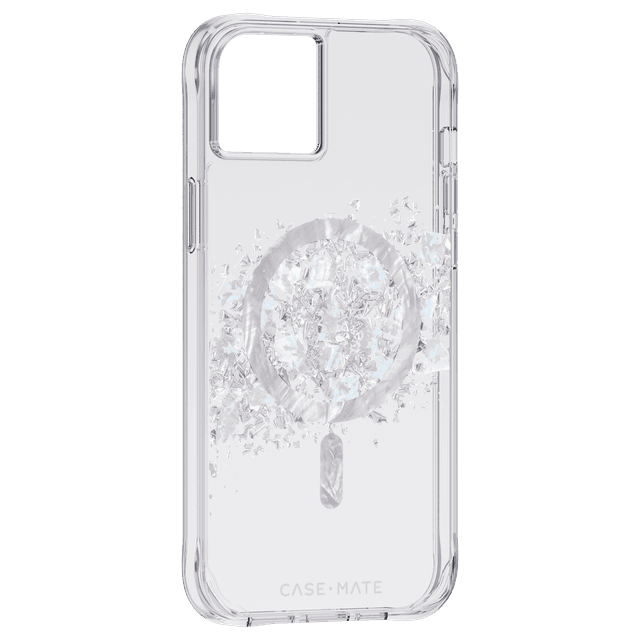 CASE-MATE iPhone 14 Plus - Pearl Case with Magsafe - Clear - SW1hZ2U6MTY3OTkxMw==