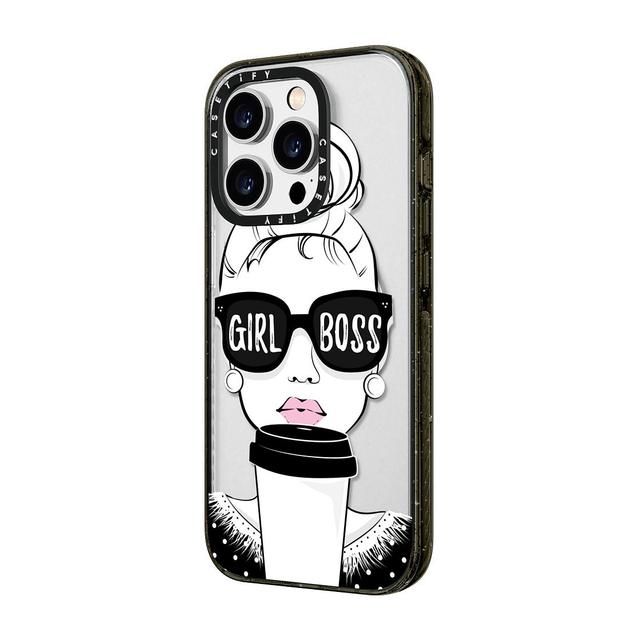 CASETIFY iPhone 14 Pro Impact Case with Magsafe - Girl Boss - SW1hZ2U6MTY4MTUyMw==