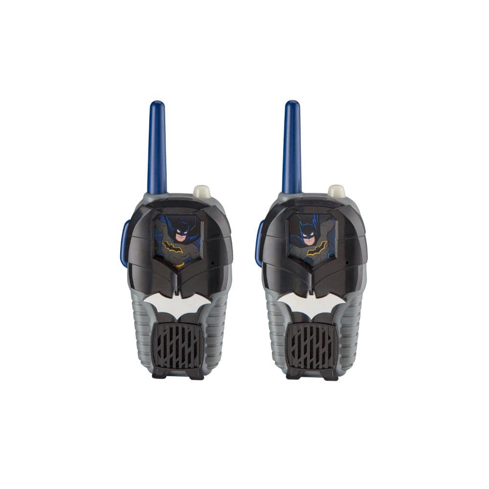 جهاز لاسلكي اطفال بتصميم باتمان من كيد ديزاين KIDdesigns Deluxe FRS Walkie Talkies Warner Bros Batman
