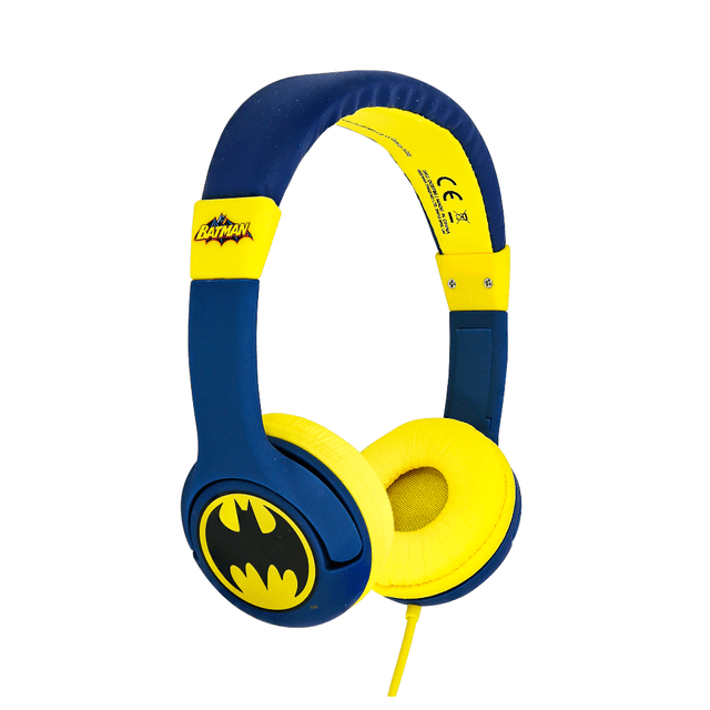 سماعات اطفال سلكية باتمان من او تي ال OTL OnEar Children Headphone Batman Signal Blue - SW1hZ2U6MTY3OTU5Mg==