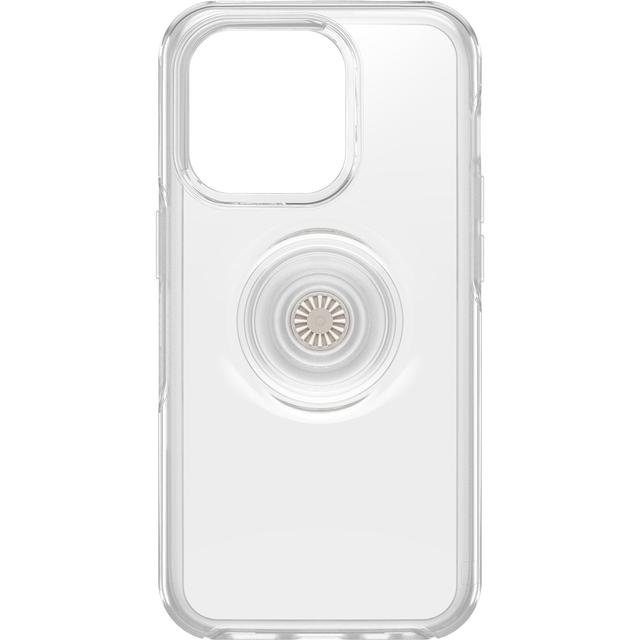 جراب ايفون 14 برو ماج سيف مع ساندة خلفية شفاف اوتر بوكس OTTERBOX iPhone 14 Pro Otter Pop Symmetry Case Clear - SW1hZ2U6MTY4MTE4Nw==