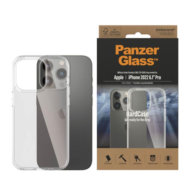 جراب ايفون 14 برو شفاف من بانزر جلاس PANZERGLASS iPhone 14 ProHardCase Clear - SW1hZ2U6MTY4MTA2Mg==