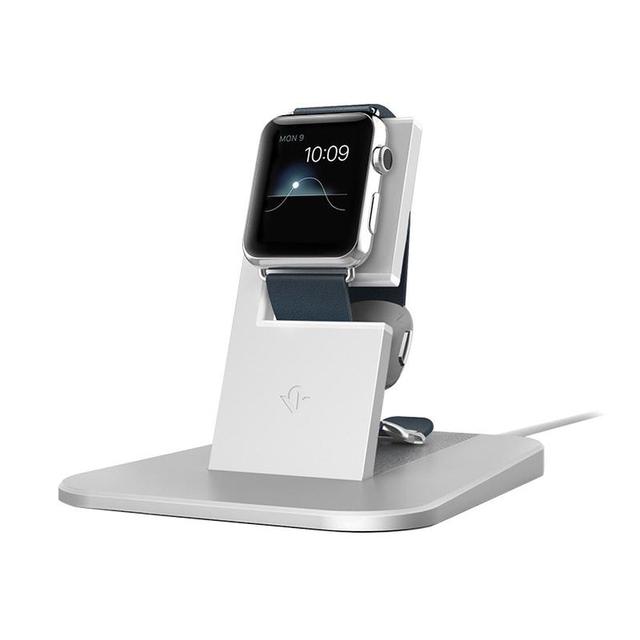 TWELVE SOUTH HiRise Charging Stand for Apple Watch Silver - SW1hZ2U6MTY4MTg3Mg==