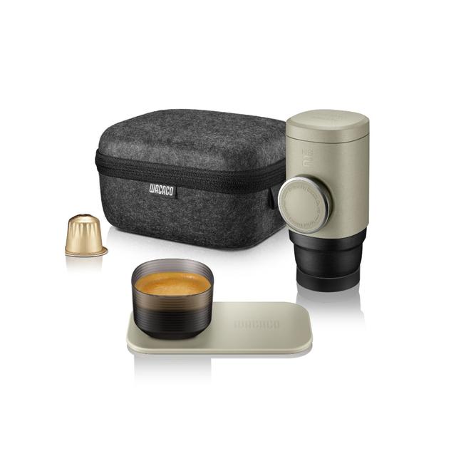 WACACO MINIPRESSO NS2 - Portable Espresso Machine for Coffee Capsules - Beige - SW1hZ2U6MTY3OTE5Mw==