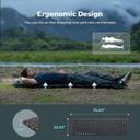 سرير هوائي فليكس تيل محمول قابلة للطي Flextail Lightweight Inflatable Sleeping Pad Air Mattress - SW1hZ2U6MTcwNzI4OQ==