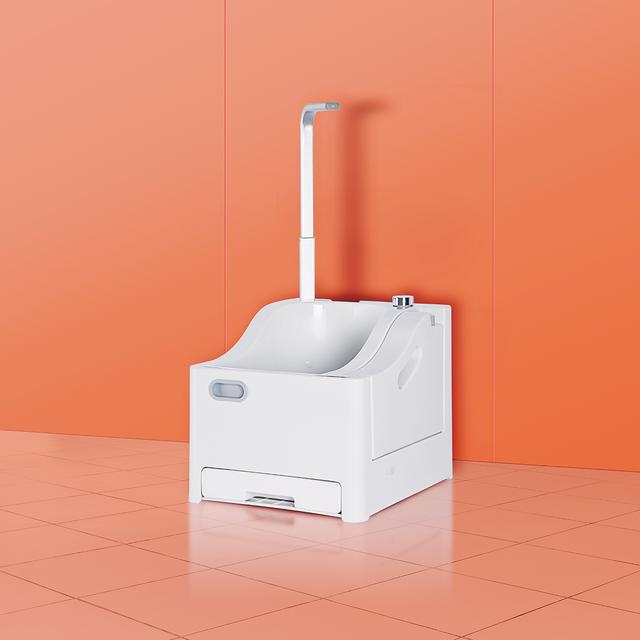 جهاز غسل القدمين للوضوء لاسلكي لكبار السن Portable Wudu Foot Washer Machine - SW1hZ2U6MTc3ODcyNg==