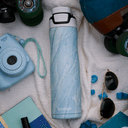 زجاجة ماء حافظة للحرارة 720 مل ستانلس ستيل أزرق مموج كونتيجو Contigo AmazoniteBlue  Autoseal Couture Chill - Vacuum Insulated  Water Bottle - SW1hZ2U6MTg0NTk2Nw==