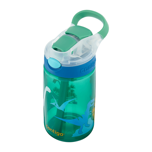 مطارة ماء للاطفال 420 مل بلاستيك أخضر كونتيجو Contigo Green Autoseal Kids Gizmo Flip Bottle - SW1hZ2U6MTg0NjE3Ng==